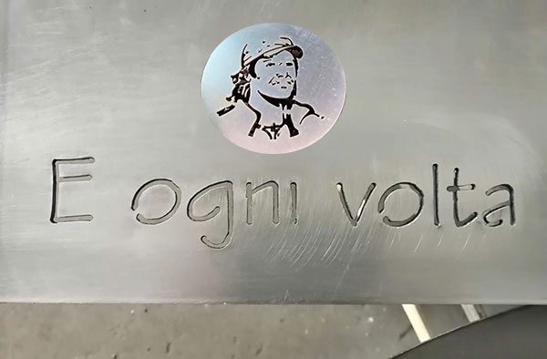 Special SLIMCUT plasma cut: Vasco - "E ogni volta" 